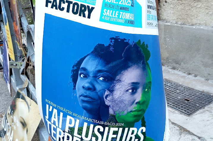 sébatien sidaner, J' ai plusieurs terres, la factory avignon