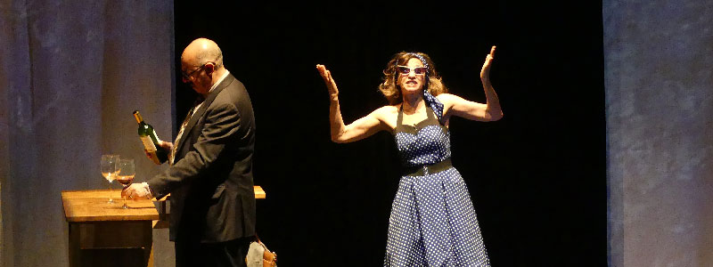  Spectacle «En Pleine france». Image et vidéo du spectacle. Mise en scène  Kheireddine Lardjam. Compagnie El Ajouad. Création Vidéo : Sébastien Sidaner.