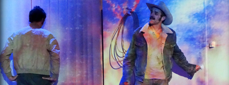 Fool for love de : Sam Shepard, image de la scénographie, de la création vidéo et lumière de Sébastien Sidaner.