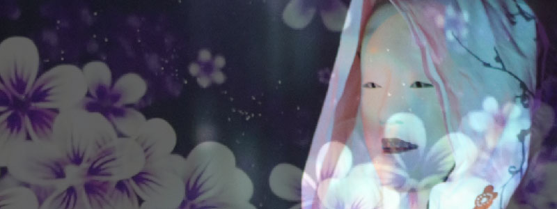 Memory of a flower, image de la création lumière et vidéo de Sébastien Sidaner. Mise en scène Serge Nicolaï.Journée mondiale du théâtre, ITI, UNESCO.