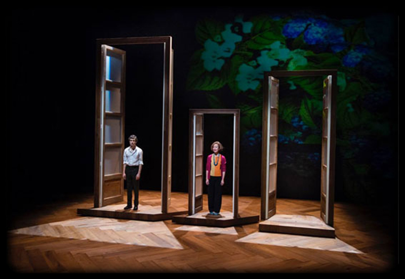 Enfance et adolescence de Jean Santeuil — scénographie numérique immersive et création vidéo pour le théâtre contemporain par Sébastien Sidaner.
